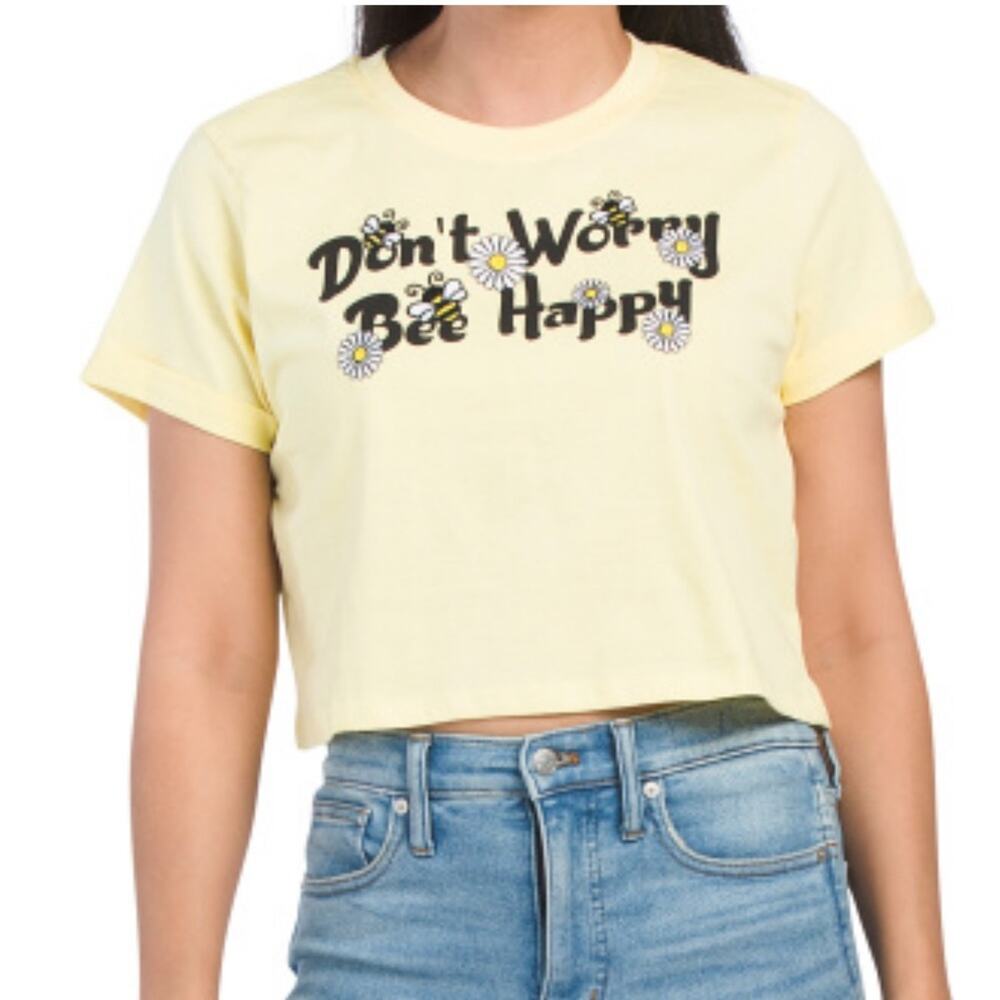Don’t Worry Bee Happy graphic tee